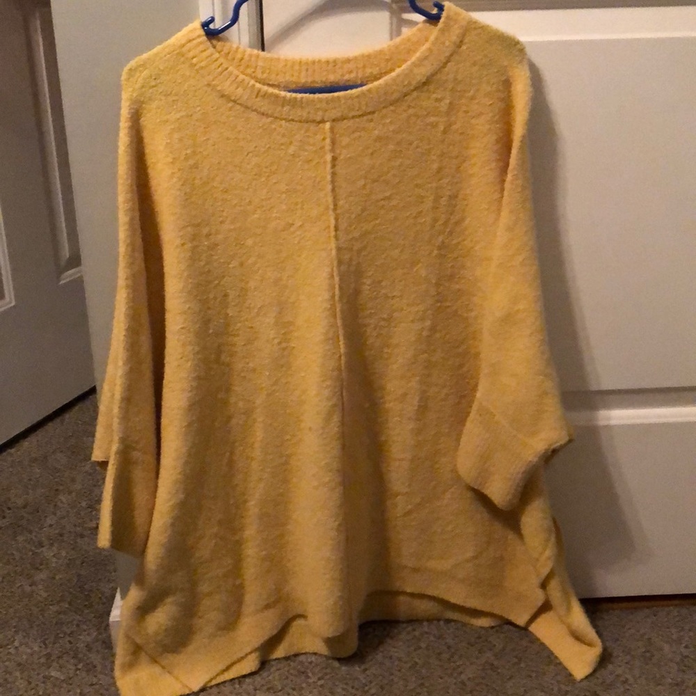 A-line oversized sweater